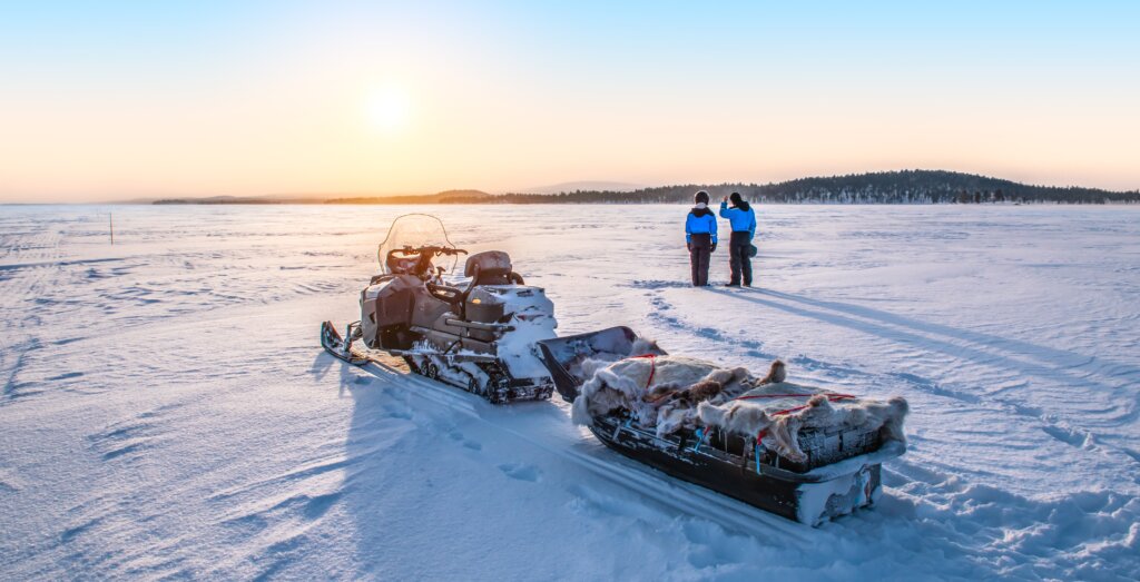 Sneeuwscootertocht - Inari - Fins Lapland - Christoffel Travel