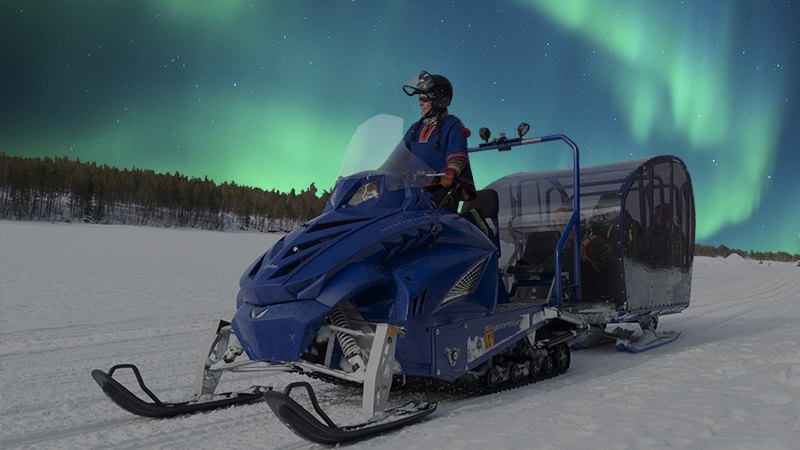 Aurora snow shuttle - Fins Lapland - Christoffel Travel
