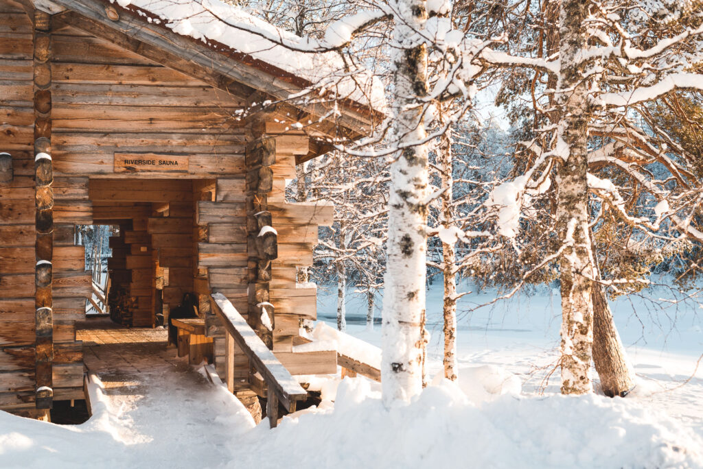 Rovaniemi lodge sauna - Lapland - Christoffel Travel