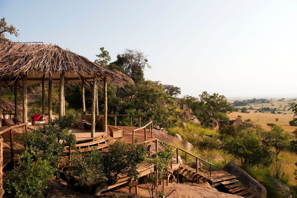 Lamai Serengeti – luxe lodge op een kopje in het noorden van de Serengeti met panoramisch uitzicht over de savanne, aangeboden door Christoffel Travel